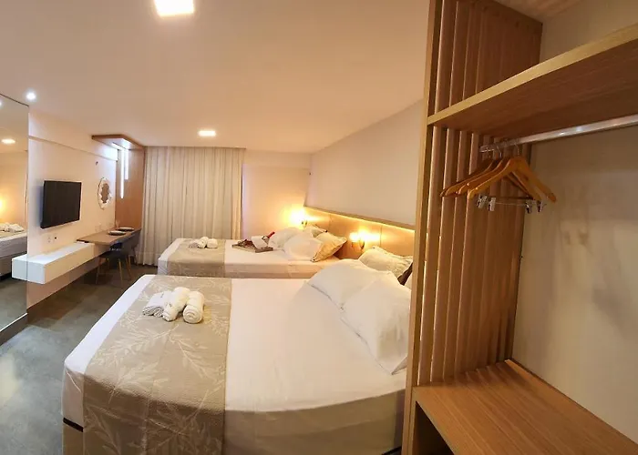Flat Maravilhoso Na Praia - Ilusion Hotel